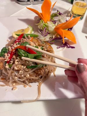 Pad Thai tofu  at Ruan Orchid in Chester