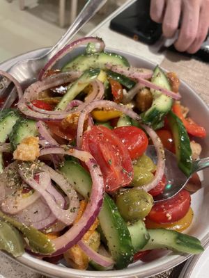 Panzallena salad  at Tartufo Cucina Italiana in Athens