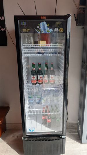 Cold drinks at Tobay in Samosir