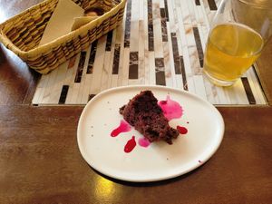 Perfect small dessert to finish off the lunch special at Kuruba in Cuenca