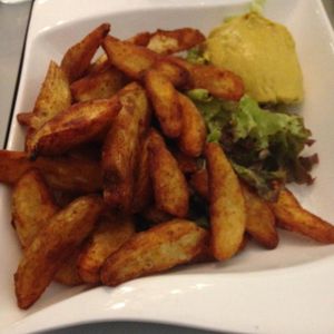 wedges! at Manik Veggie Cafe in Wiesbaden