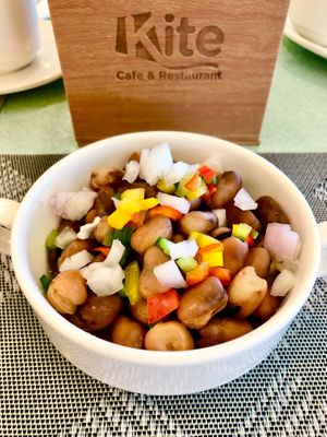 Foul moudamas at Kite Café & Restaurant in Dubai