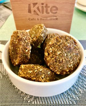 Falafel at Kite Café & Restaurant in Dubai
