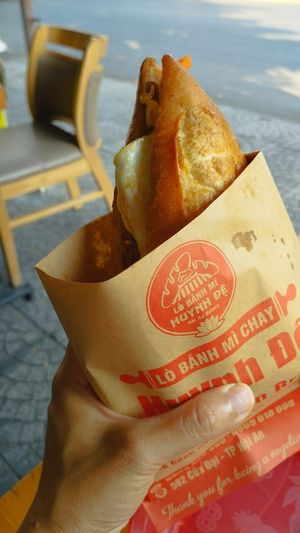 Egg Banh Mi (20k). at Bánh Mì Chay Huynh Đệ  in Hoi An