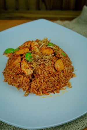 Nasi Goreng Pete Terasi at WEGANSKIE in Kuta