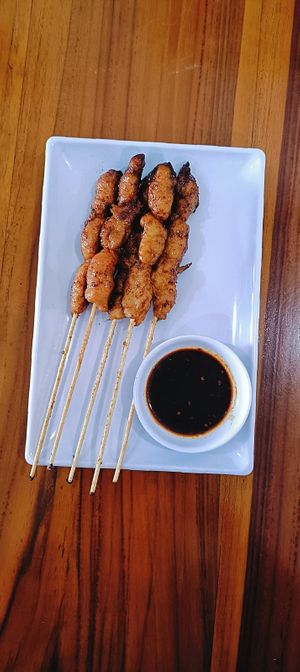 SATE SOYA
(Vegan Satay) at WEGANSKIE in Kuta