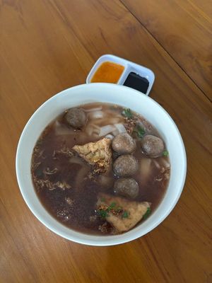 KWETIAU BAKSO VEGAN at WEGANSKIE in Kuta