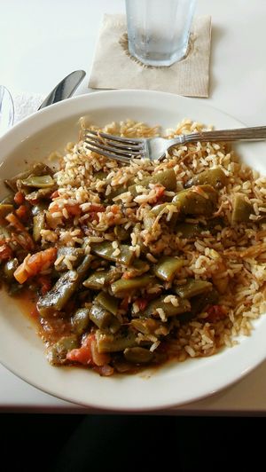 Amazing Vegan Dish, I can't remember the name of, sorry. at Aladdin's Eatery in Middleburg Heights