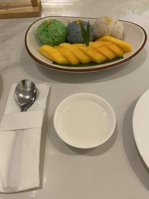 Mango sticky rice  at Oh My Thai in Denpasar