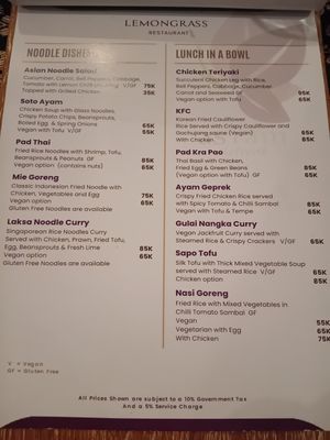 U at Lemongrass in Ubud