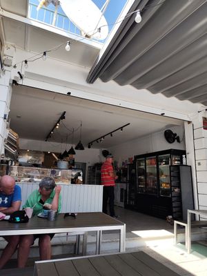 The Cafe at Nybakat Bakery in Malaga