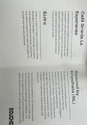   at BOUCHE Specialty Coffee in Brussels