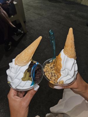 Frozen yogurt al pistacchio e lotus 🥰 at Gelateria Cichetti in Giulianova