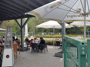 terrace at Annettes Café & Bistro Abseits in Kell Am See