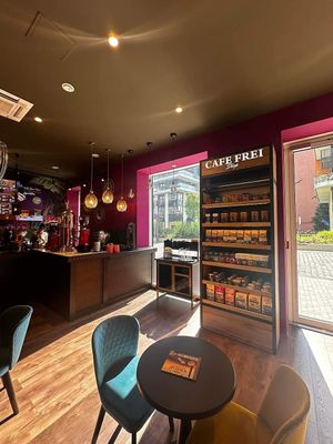  at Cafe Frei Waterfront in Budapest