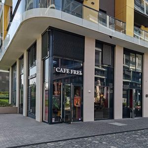  at Cafe Frei Waterfront in Budapest