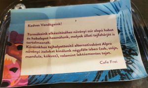  at Cafe Frei Waterfront in Budapest