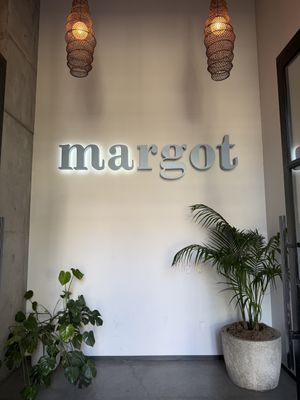 Signage   at Margot in Culver City