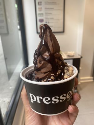 Chocolate chip sundae   at Pressed Juicery in Philadelphia