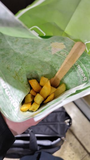 Fries at Pommesglück  in Hannover