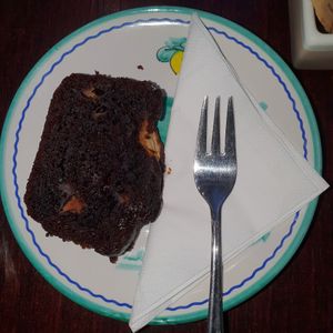 Choco plumcake at Melée Cafe in Bologna