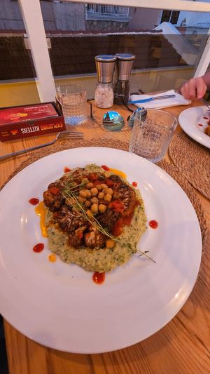 Cauliflower steak at Kalamaki Restaurant Kalkan in Kalkan