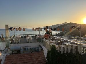 Sundown  at Kalamaki Restaurant Kalkan in Kalkan