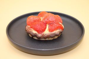Strawberry cake at Thunberg's Kreative Hjørne in Copenhagen
