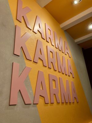 Inside  at Karma Kebab in Amsterdam