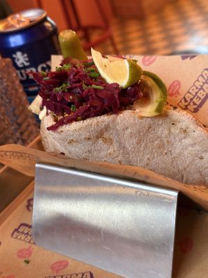 Gado Gado pitta   at Karma Kebab in Amsterdam