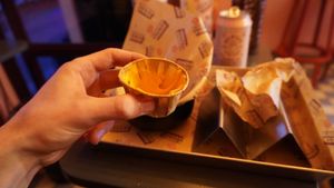 No plastic at Karma Kebab in Amsterdam