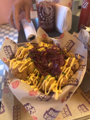 KFC bites   at Karma Kebab in Amsterdam