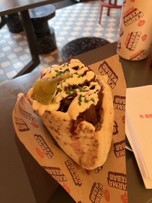 Lowlander kebab  at Karma Kebab in Amsterdam