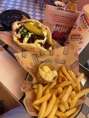   at Karma Kebab in Amsterdam