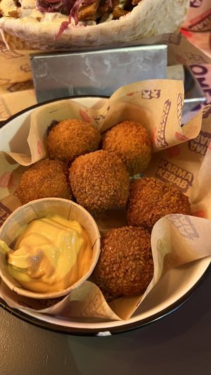 Bitterballen  at Karma Kebab in Amsterdam