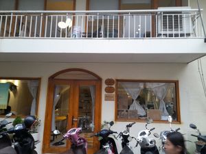 Outside at Hikari Vegetarian Cafe Q1 in Ho Chi Minh City