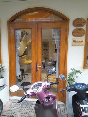 Entrance at Hikari Vegetarian Cafe Q1 in Ho Chi Minh City