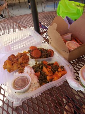  at Annapurna's World Vegetarian Cafe in Santa Fe