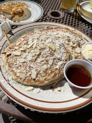   at Annapurna's World Vegetarian Cafe in Santa Fe
