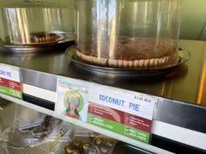   at Annapurna's World Vegetarian Cafe in Santa Fe