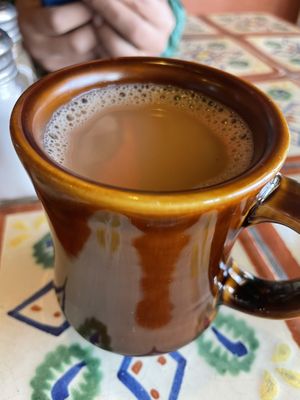   at Annapurna's World Vegetarian Cafe in Santa Fe