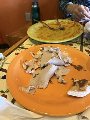 Fresh coconut 🥥   at Annapurna's World Vegetarian Cafe in Santa Fe
