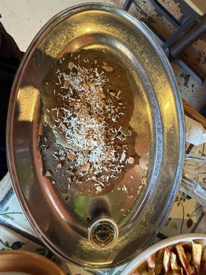 Blueberry cardamom pancakes   at Annapurna's World Vegetarian Cafe in Santa Fe