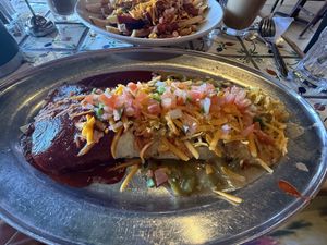 Burrito   at Annapurna's World Vegetarian Cafe in Santa Fe