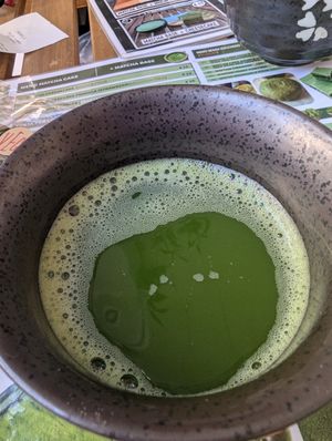 Matcha base at Moko's Matcha in Milan