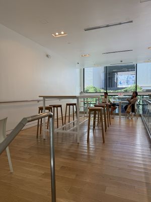 Second Floor Seating   at Blue Bottle Coffee in Culver City