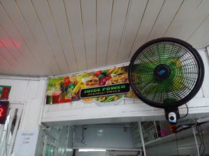 Sign at Juice Power in Georgetown