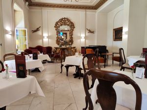 Interior at Caspar's in Basel