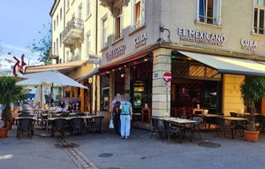 Exterior at El Mexicano in Basel