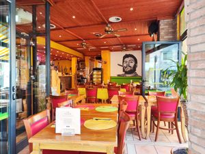 Interior at El Mexicano in Basel